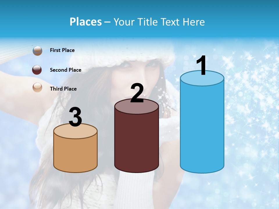 Winter Girls PowerPoint Template