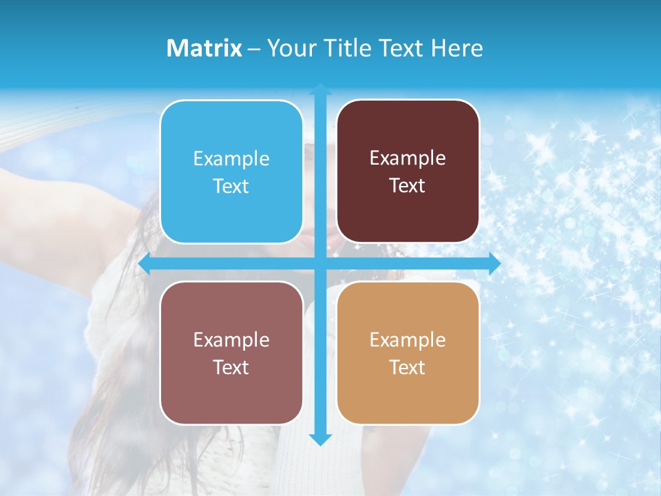 Winter Girls PowerPoint Template