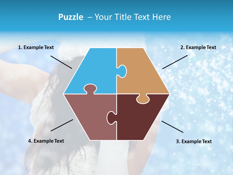 Winter Girls PowerPoint Template