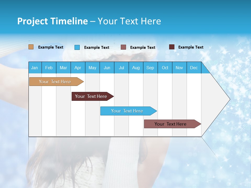 Winter Girls PowerPoint Template