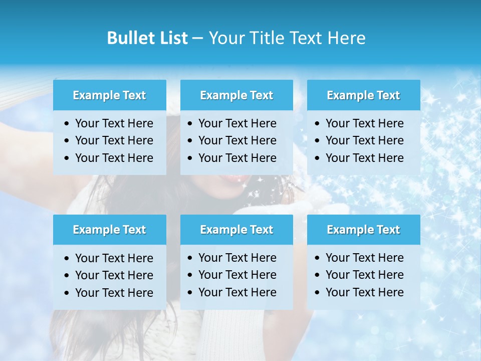 Winter Girls PowerPoint Template