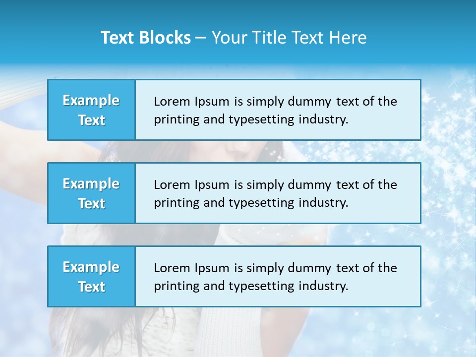 Winter Girls PowerPoint Template