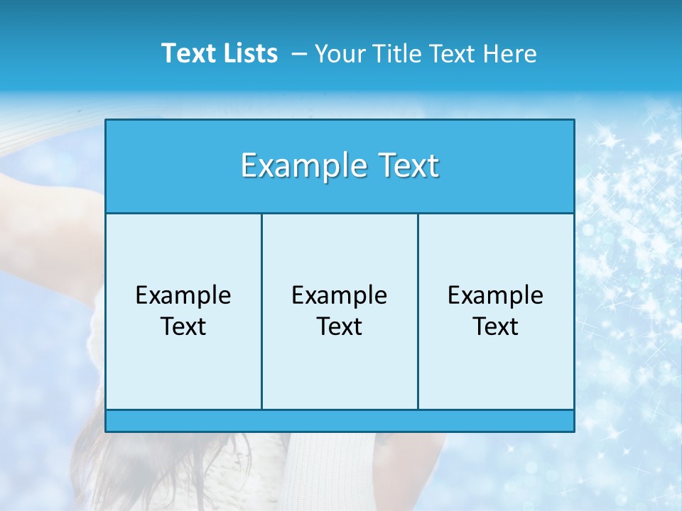 Winter Girls PowerPoint Template