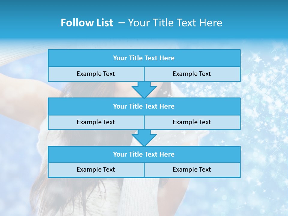 Winter Girls PowerPoint Template