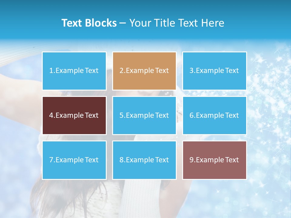 Winter Girls PowerPoint Template