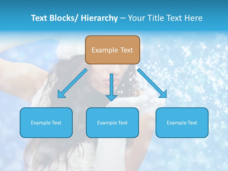 Winter Girls PowerPoint Template