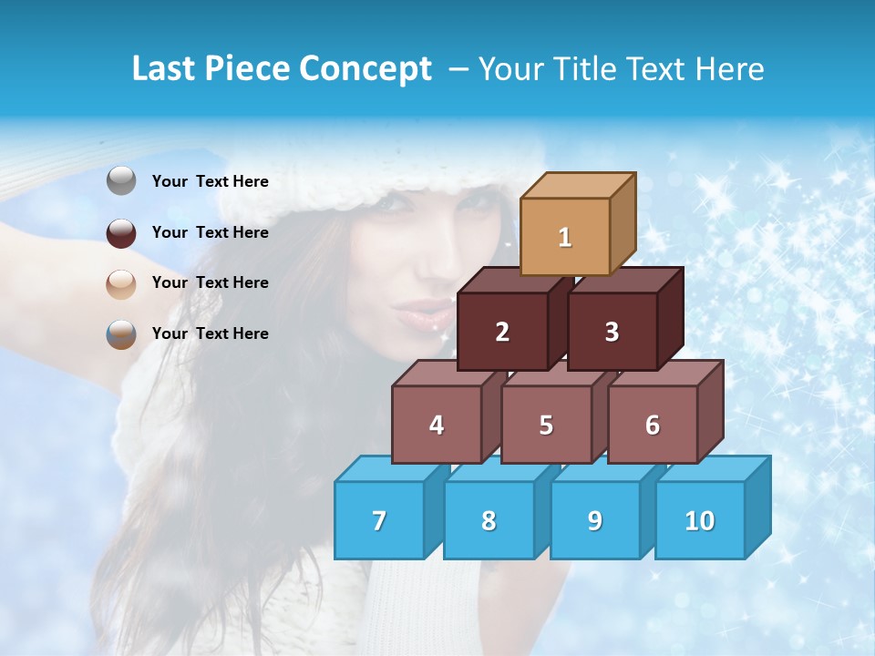 Winter Girls PowerPoint Template
