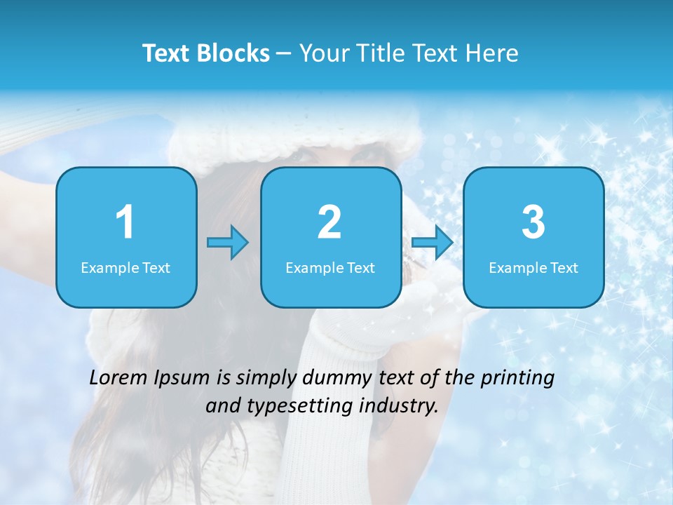 Winter Girls PowerPoint Template