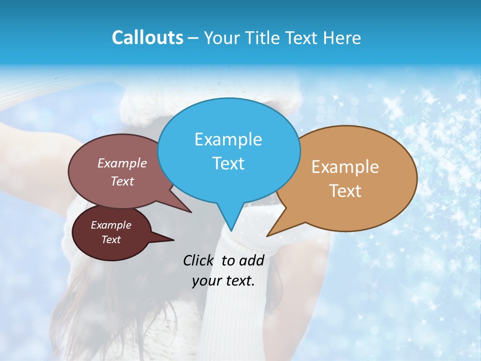 Winter Girls PowerPoint Template