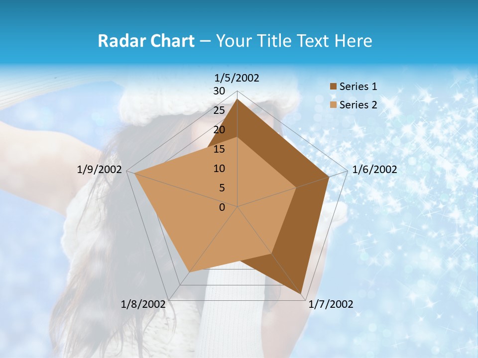 Winter Girls PowerPoint Template
