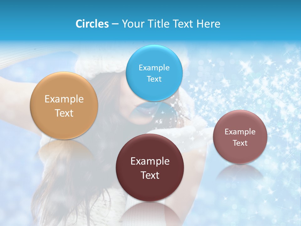 Winter Girls PowerPoint Template