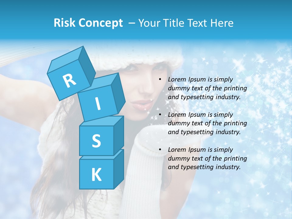 Winter Girls PowerPoint Template