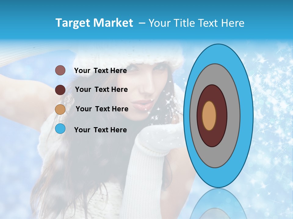 Winter Girls PowerPoint Template