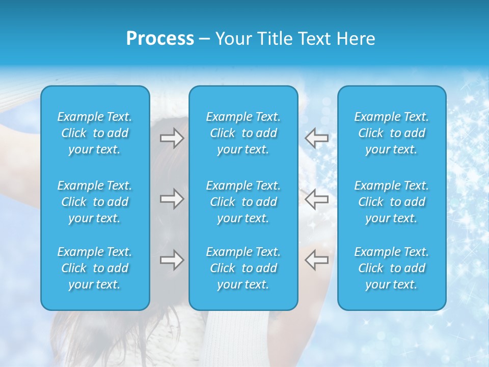 Winter Girls PowerPoint Template