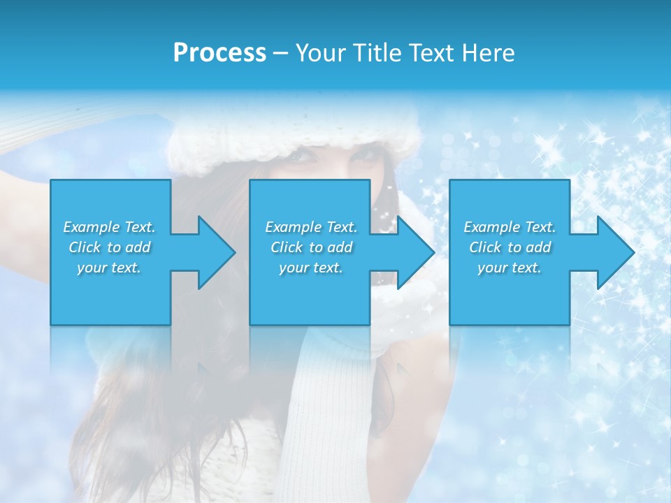 Winter Girls PowerPoint Template