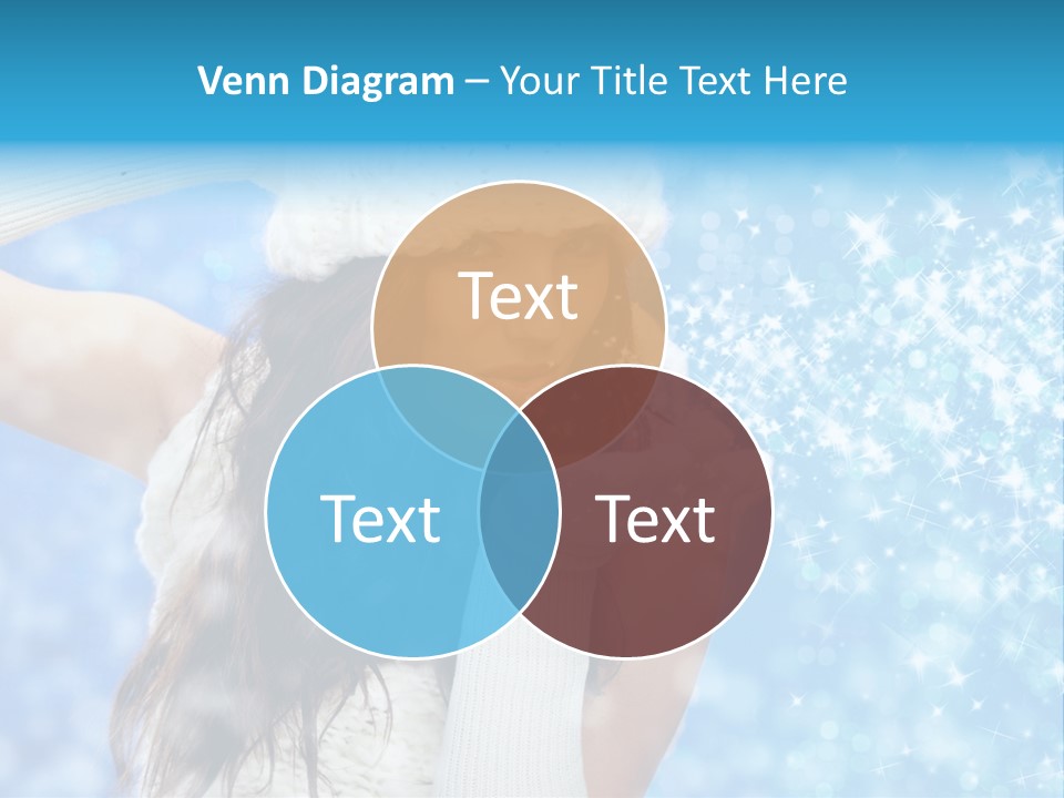 Winter Girls PowerPoint Template