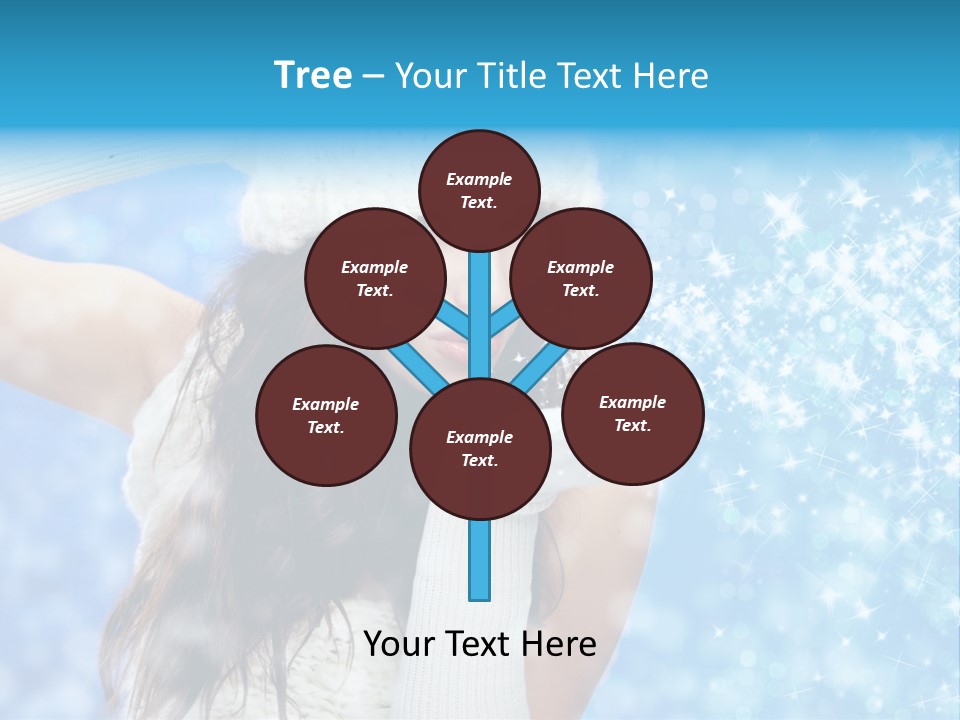 Winter Girls PowerPoint Template