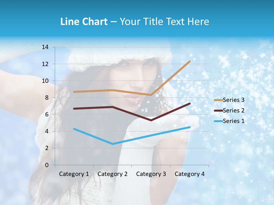 Winter Girls PowerPoint Template