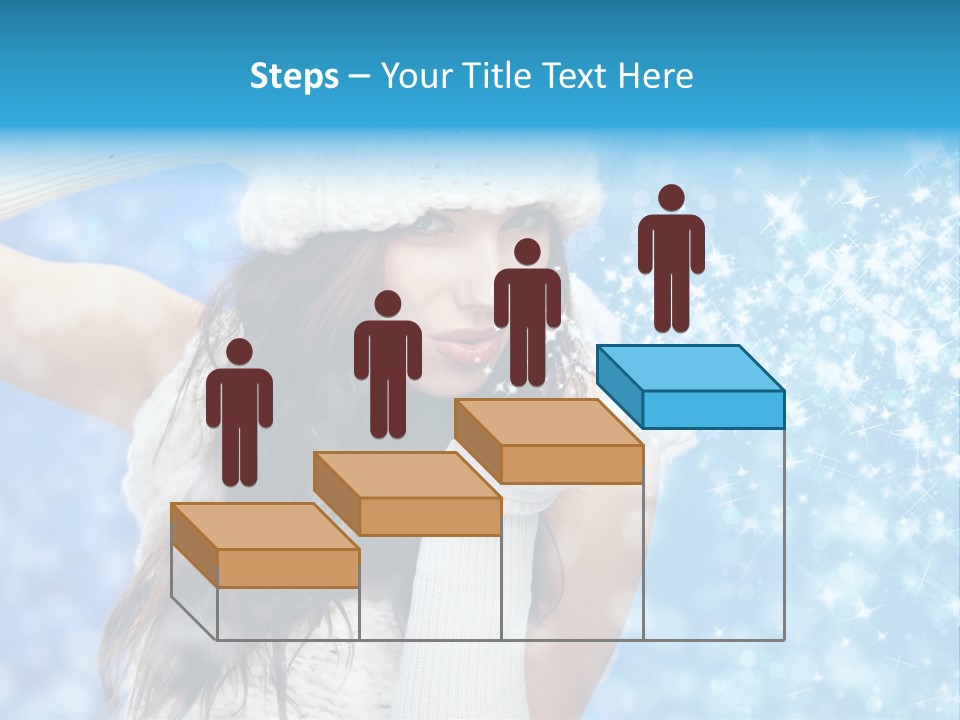 Winter Girls PowerPoint Template