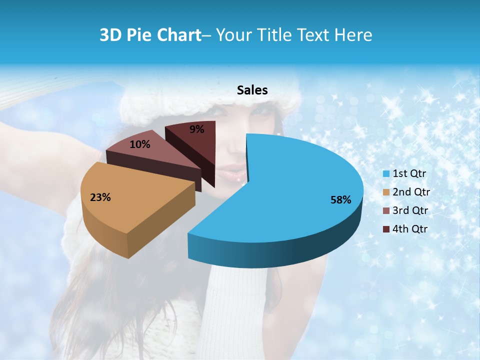 Winter Girls PowerPoint Template