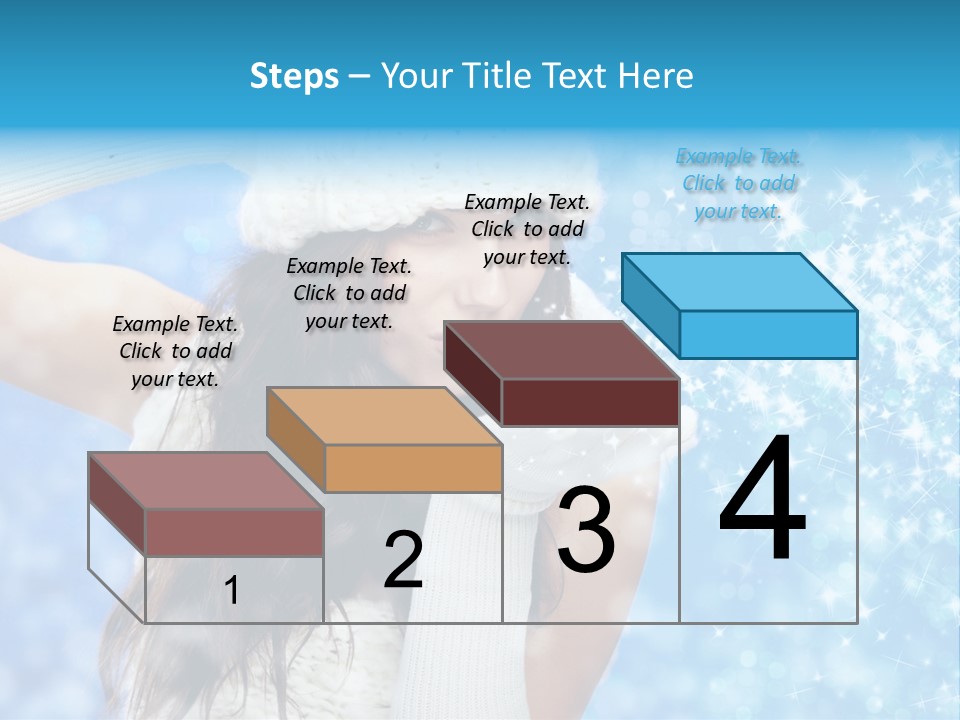 Winter Girls PowerPoint Template