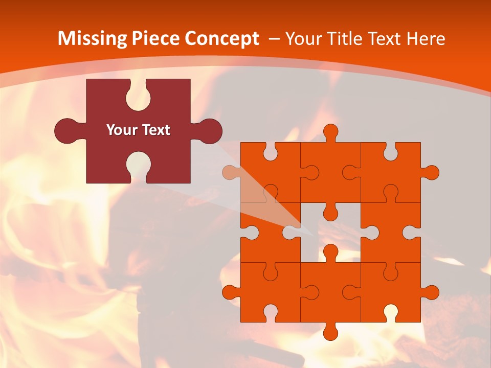 Night Hot Igniting PowerPoint Template