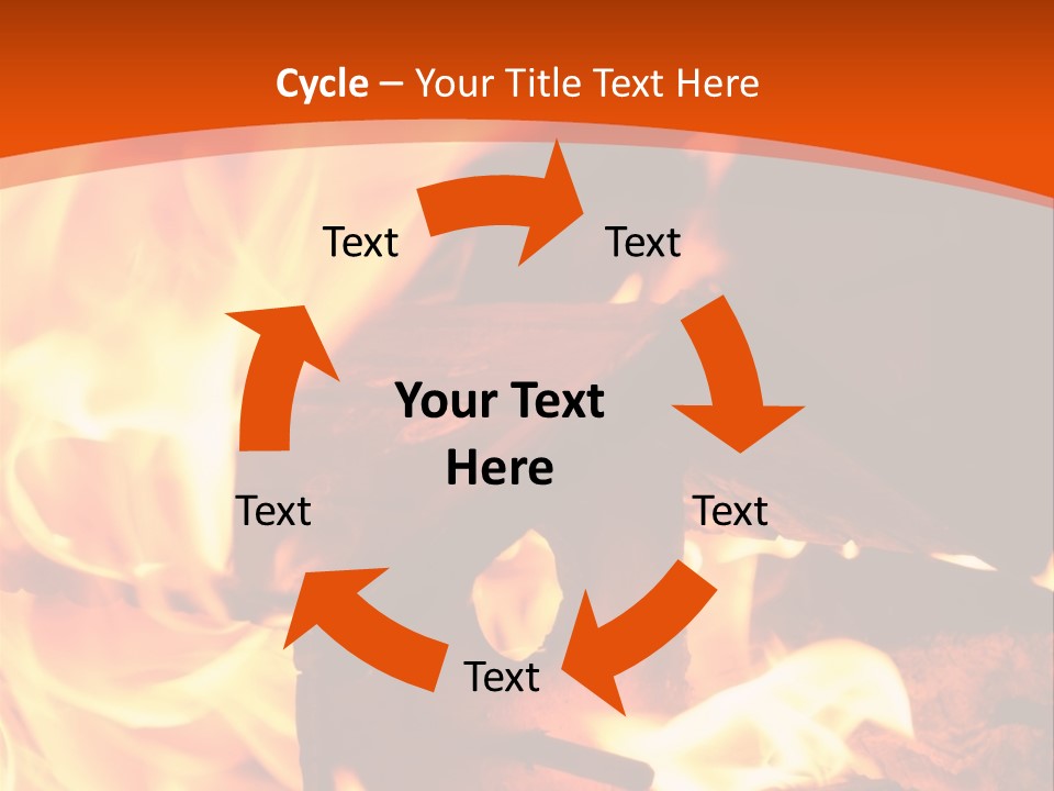 Night Hot Igniting PowerPoint Template