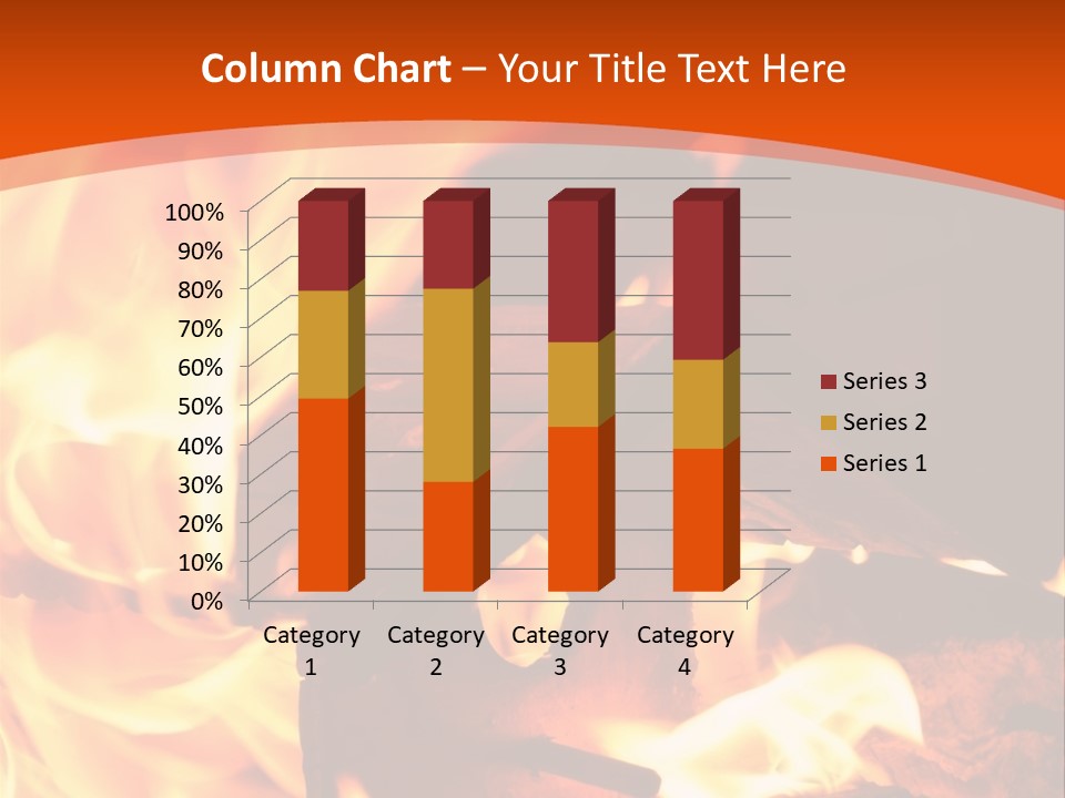 Night Hot Igniting PowerPoint Template