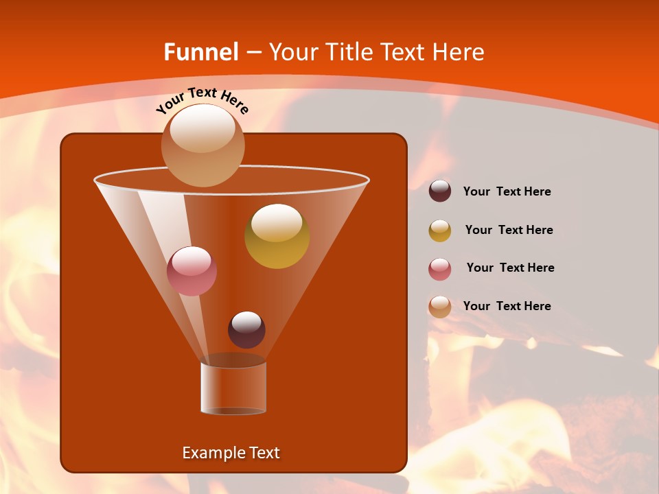 Night Hot Igniting PowerPoint Template