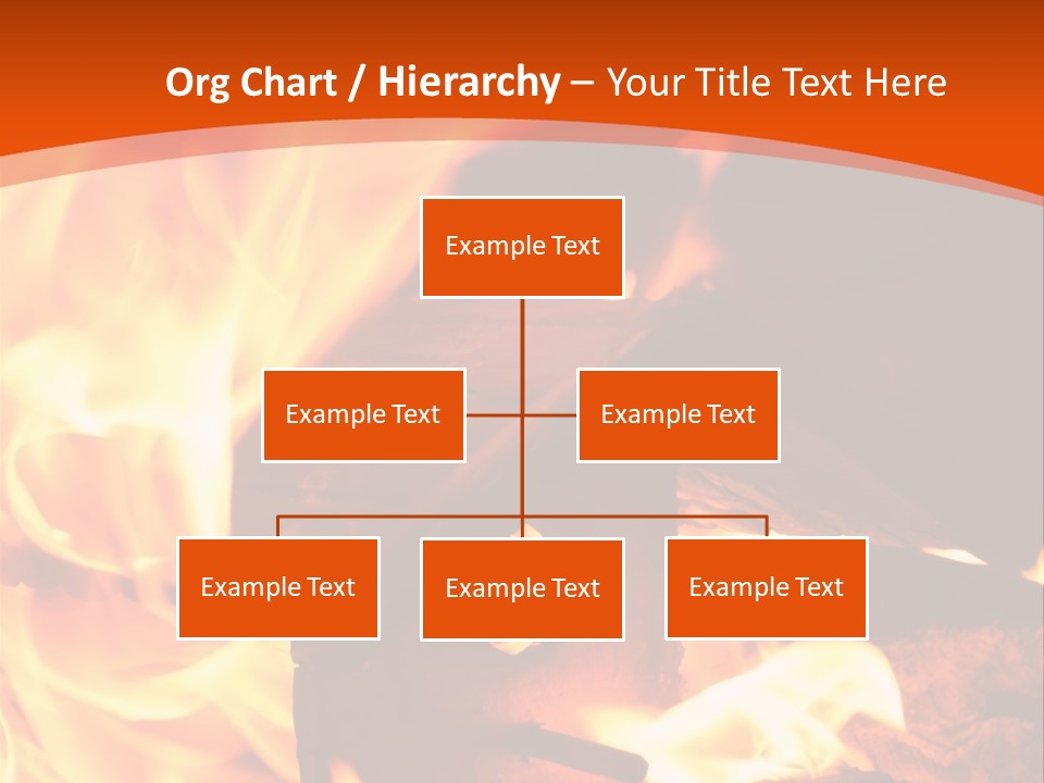 Night Hot Igniting PowerPoint Template