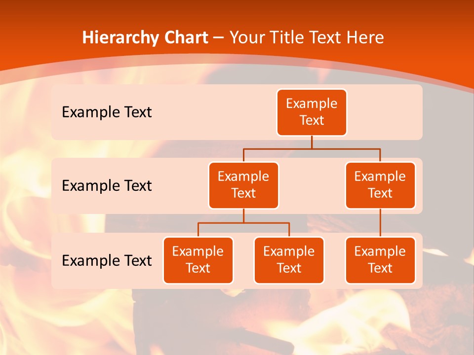 Night Hot Igniting PowerPoint Template