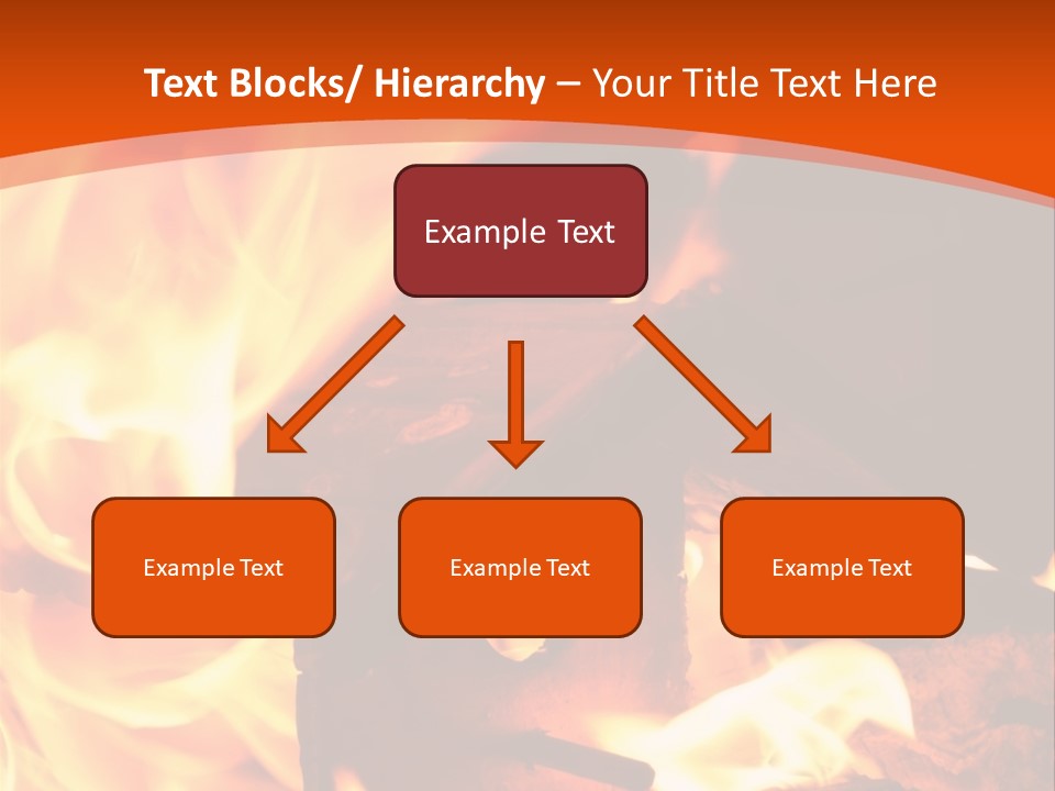 Night Hot Igniting PowerPoint Template