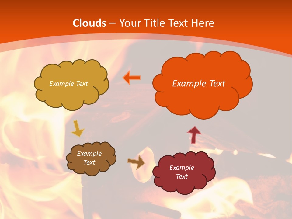 Night Hot Igniting PowerPoint Template