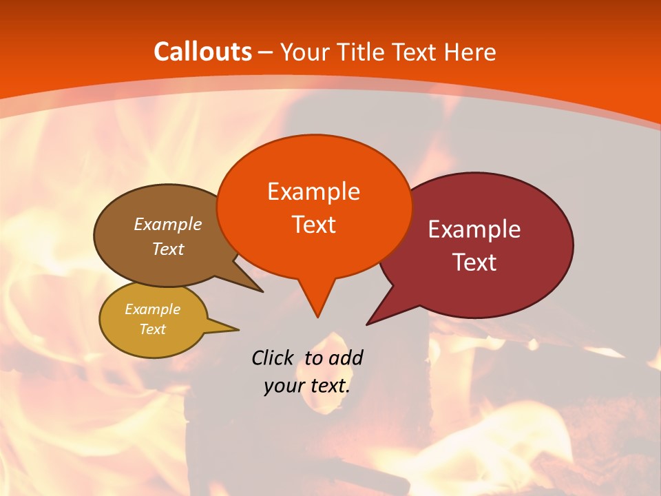 Night Hot Igniting PowerPoint Template