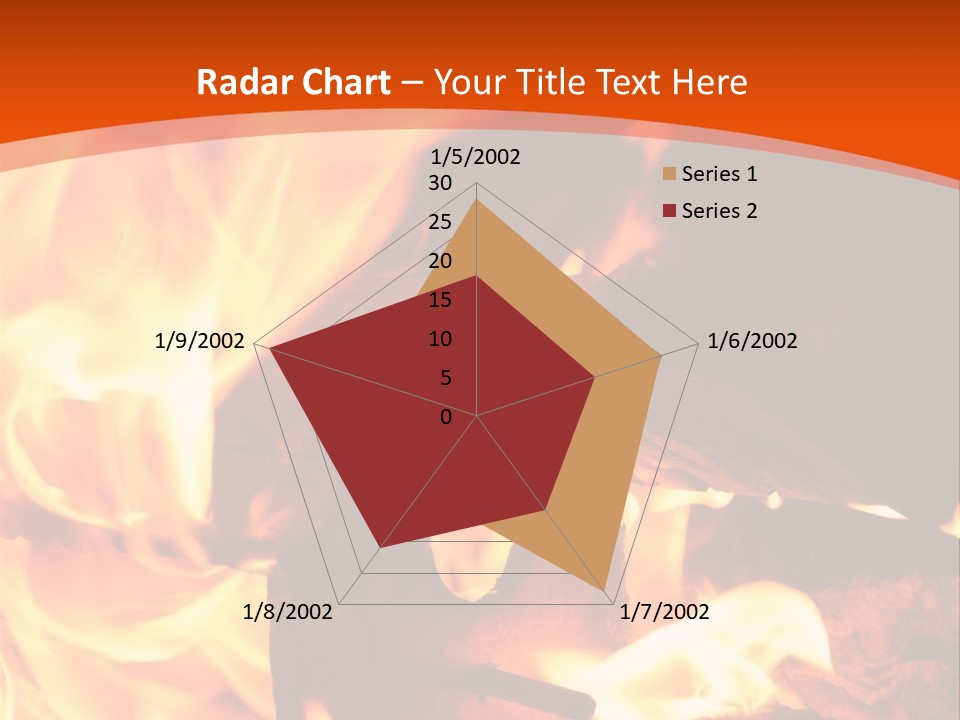 Night Hot Igniting PowerPoint Template