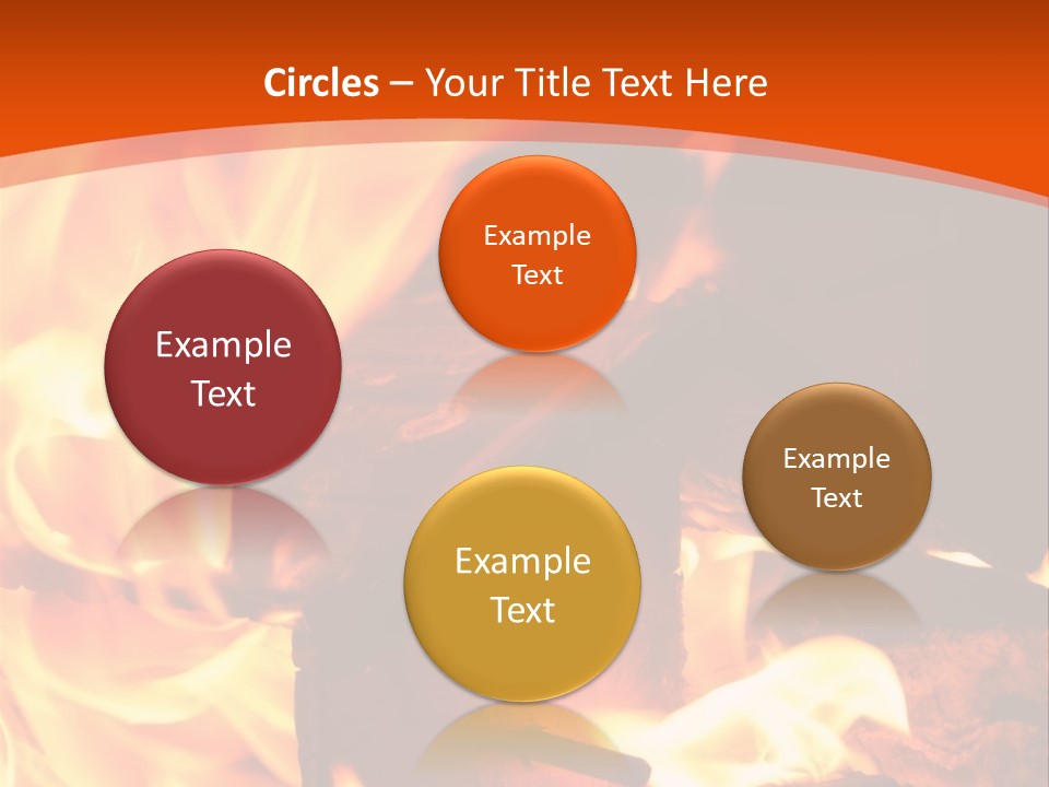 Night Hot Igniting PowerPoint Template