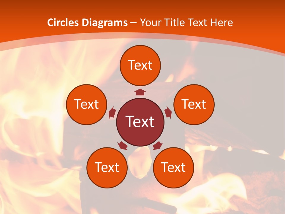 Night Hot Igniting PowerPoint Template