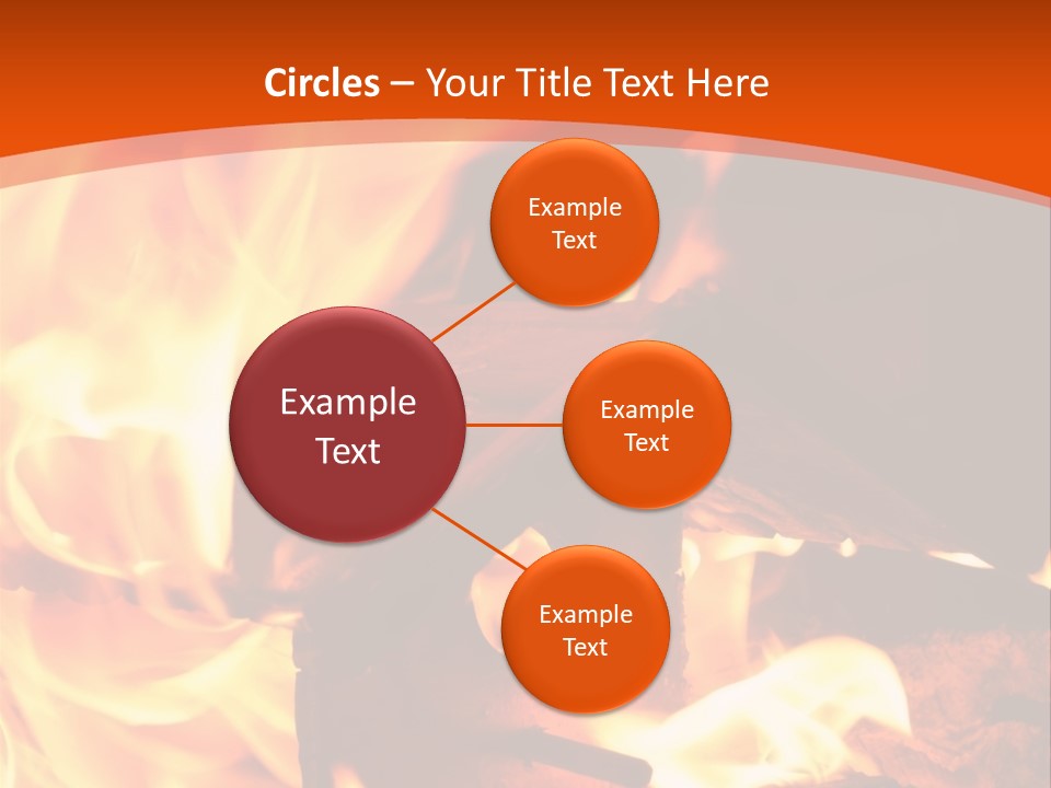 Night Hot Igniting PowerPoint Template