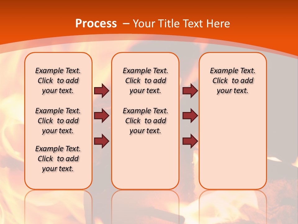 Night Hot Igniting PowerPoint Template