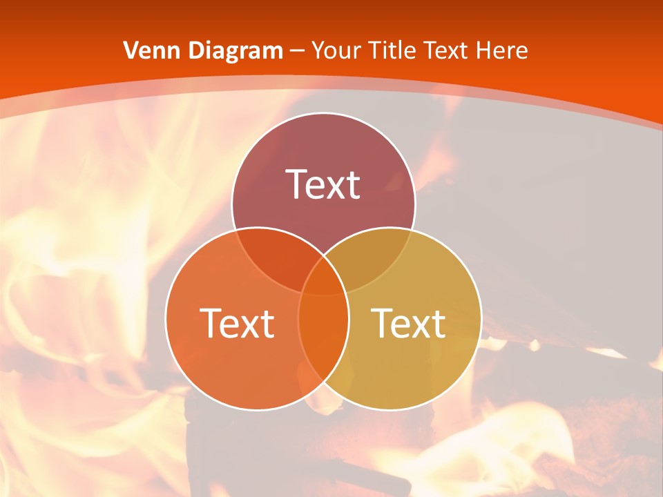 Night Hot Igniting PowerPoint Template