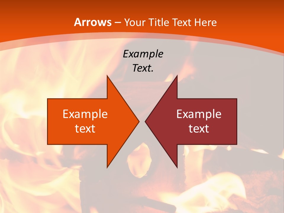Night Hot Igniting PowerPoint Template