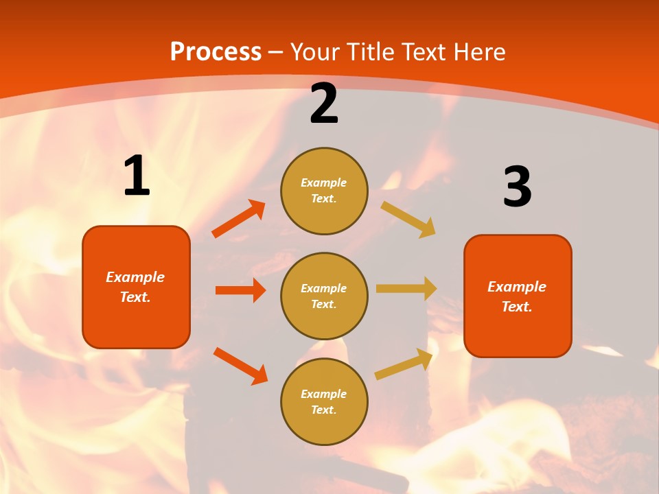 Night Hot Igniting PowerPoint Template