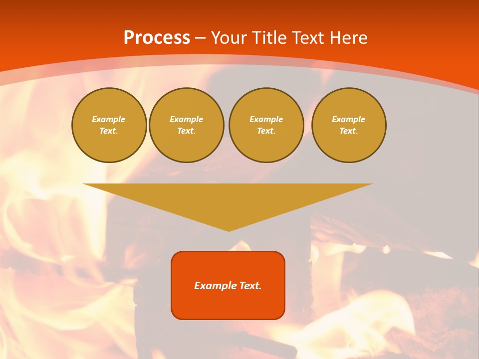 Night Hot Igniting PowerPoint Template