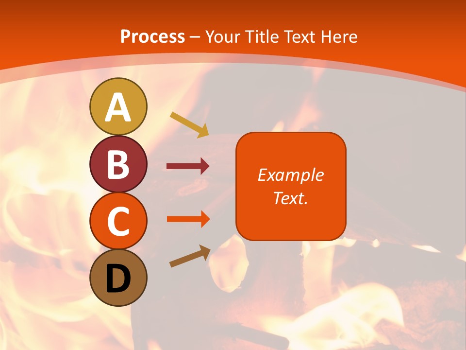 Night Hot Igniting PowerPoint Template