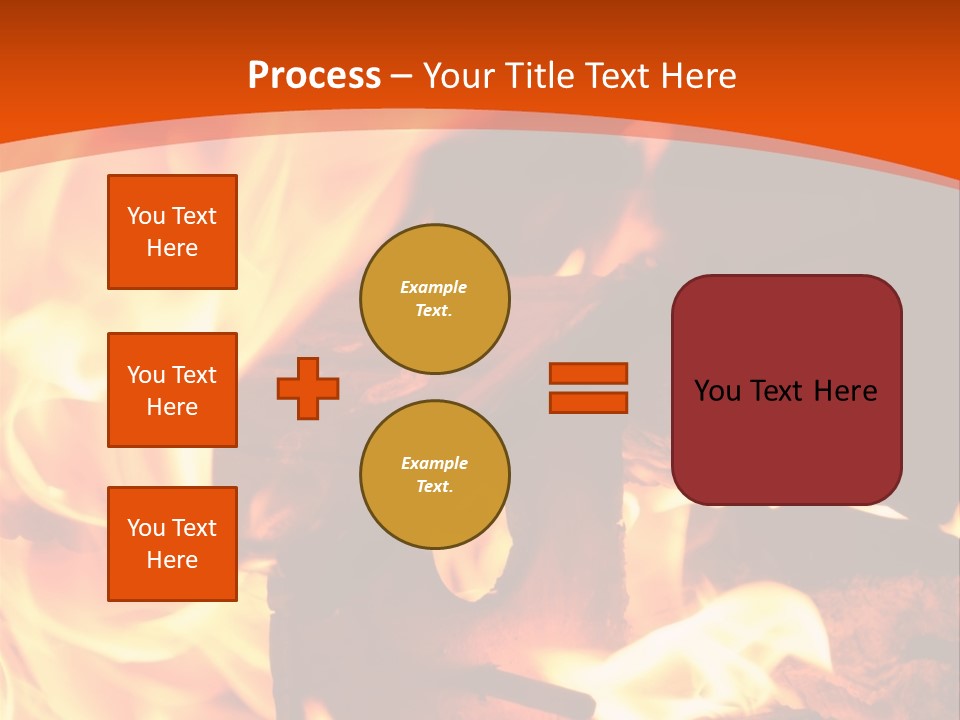 Night Hot Igniting PowerPoint Template