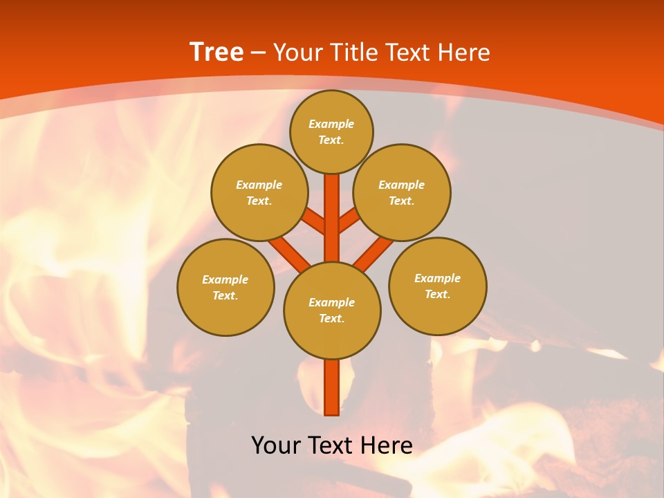 Night Hot Igniting PowerPoint Template