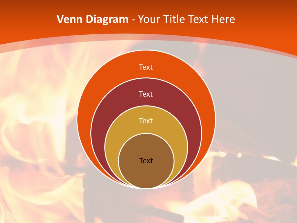 Night Hot Igniting PowerPoint Template