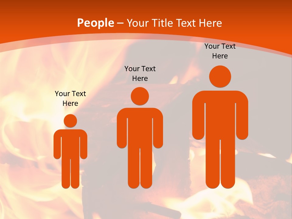 Night Hot Igniting PowerPoint Template