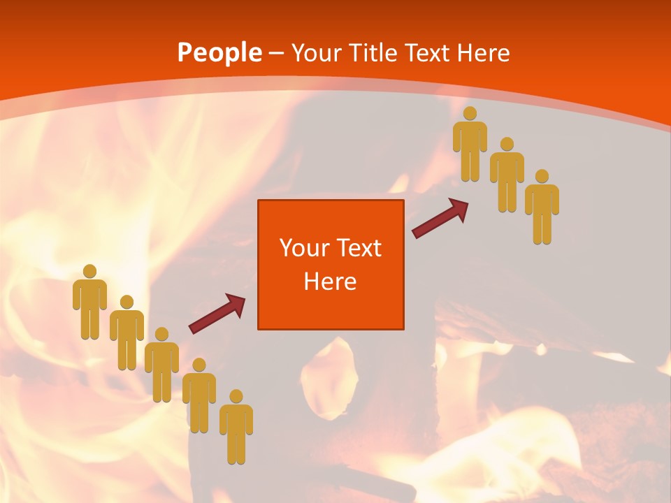 Night Hot Igniting PowerPoint Template