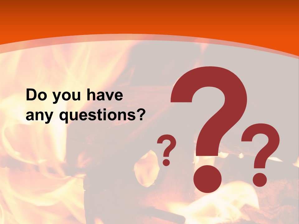 Night Hot Igniting PowerPoint Template